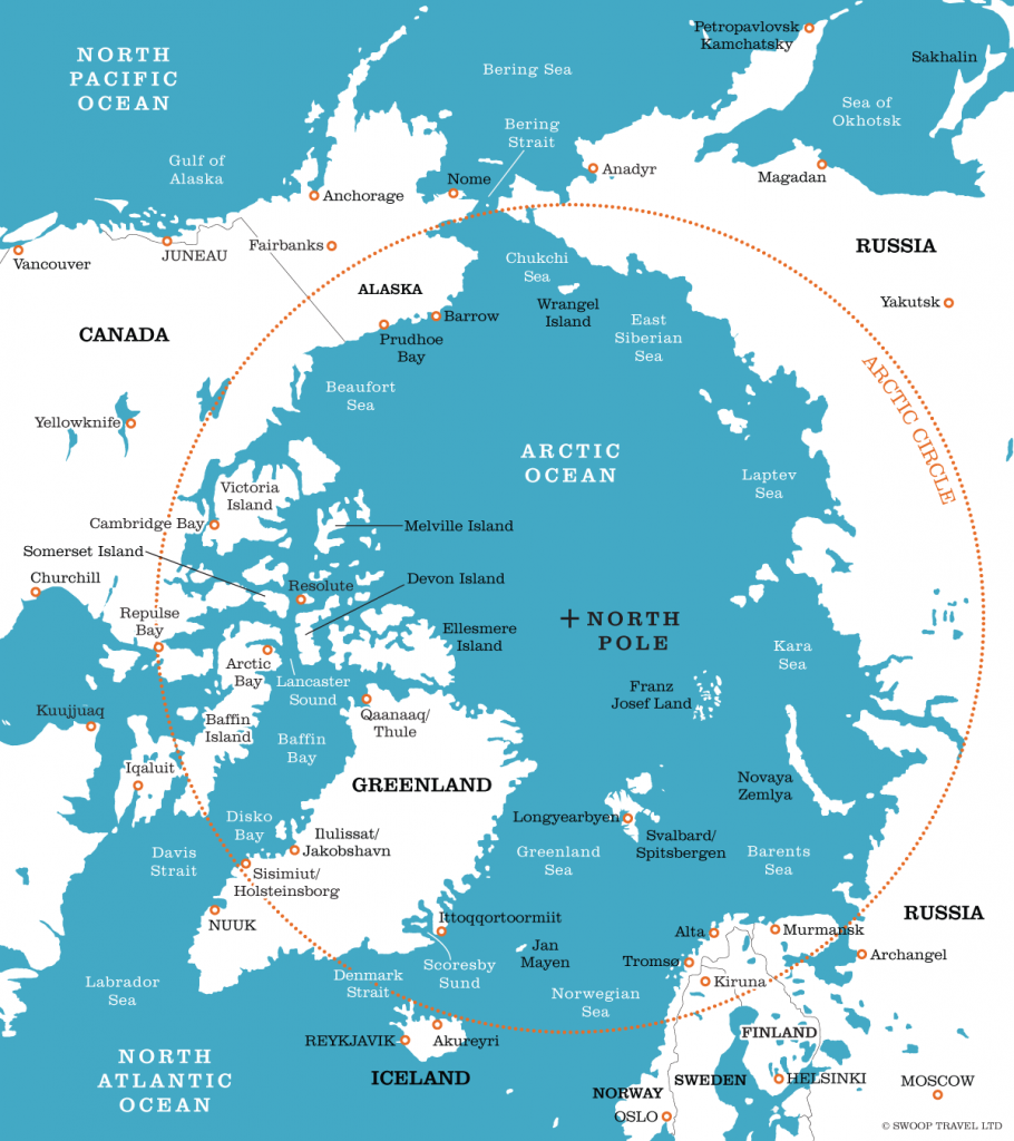 Map of the Arctic Region 910x1024 1