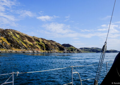 Gulf of Corryvreckan (Scotland, Inner Hebrides) / Canal de Corryvreckan (Ecosse, Hébrides intérieures) Sailing trip / Voyage en voilier