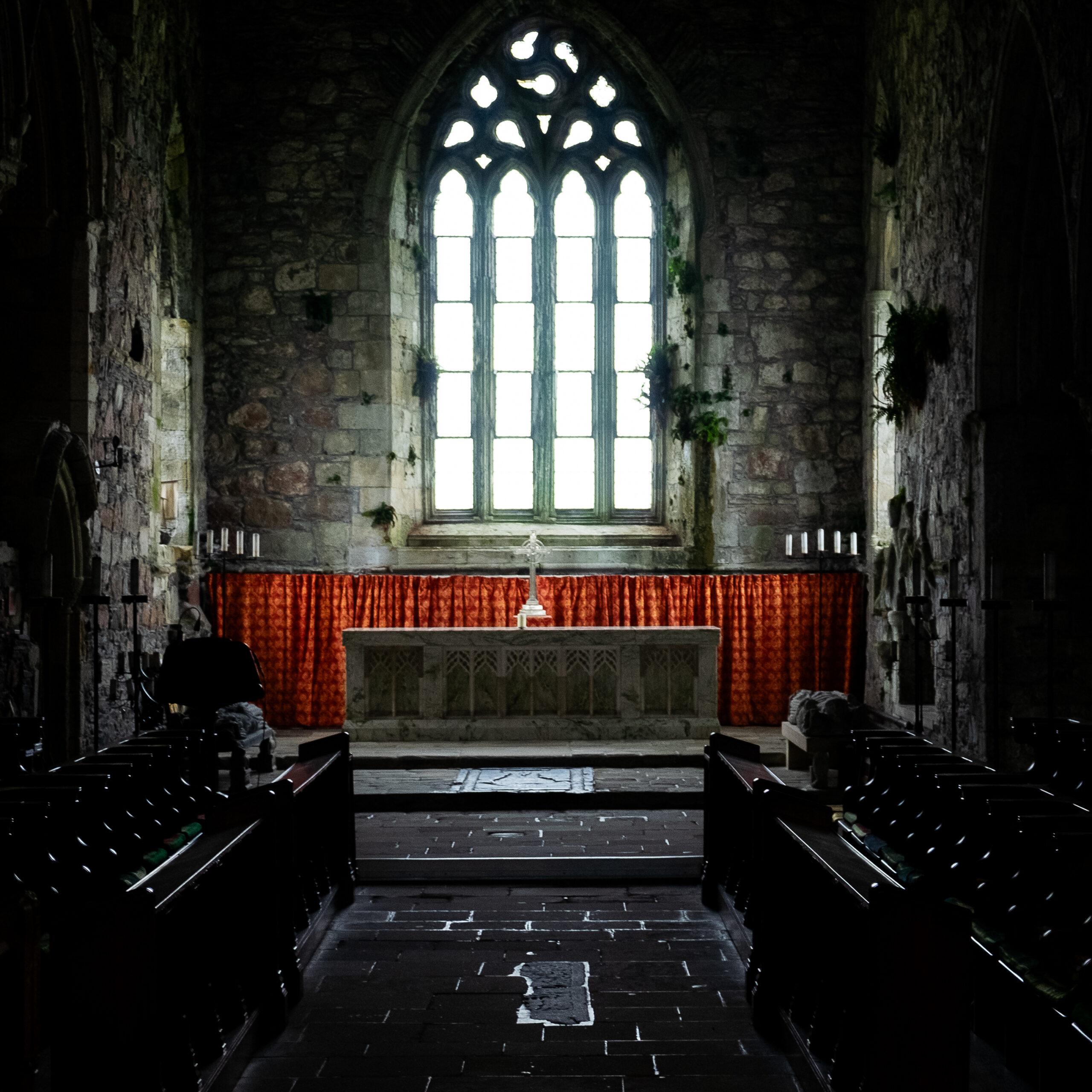 Iona Cathedral, Iona Abbey, Inner Hebrides, Scotland