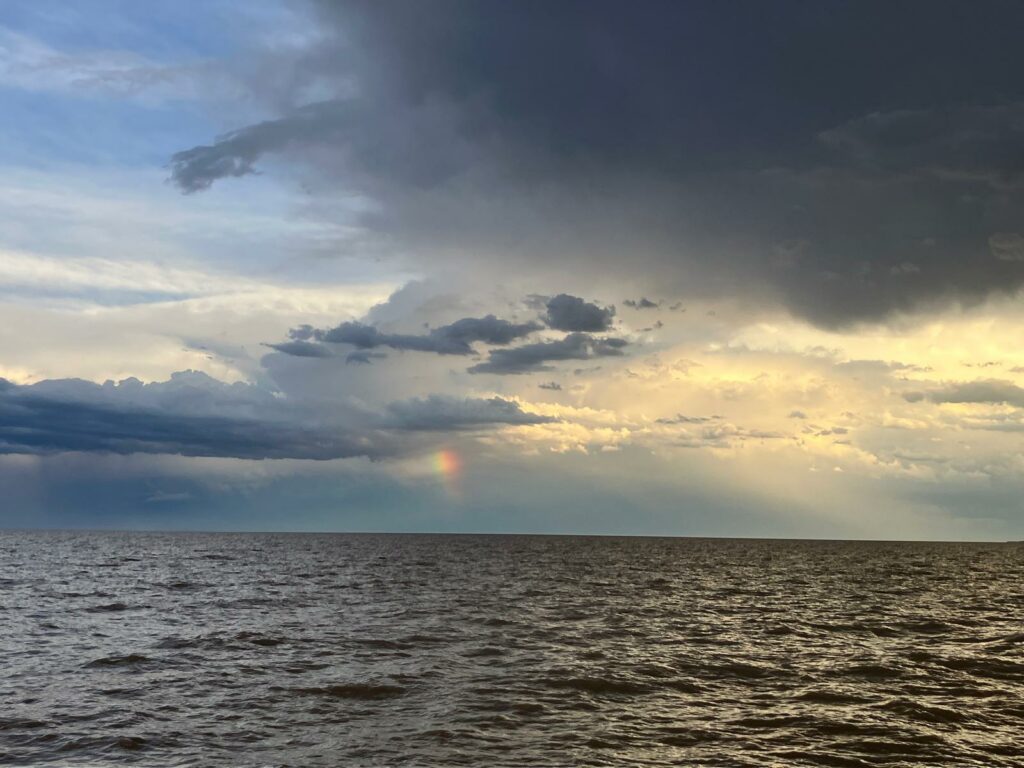 navigation dans le Rio de la Plata Argentine lors d'un stage hauturier