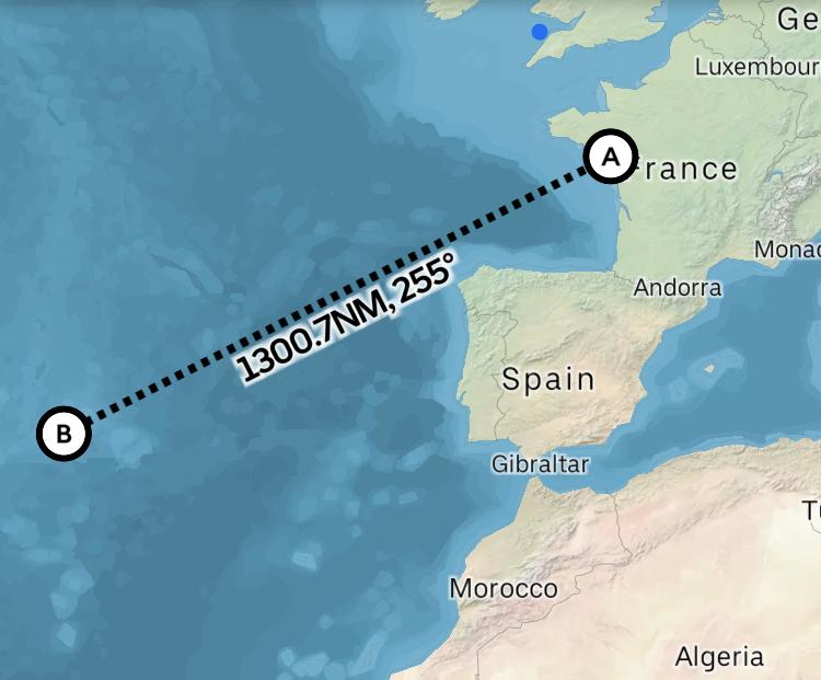 Acores Bretagne stage hauturier croisiere hauturiere